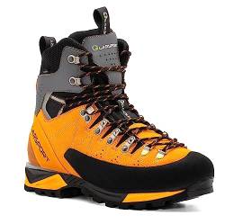 GARSPORT Herren Mountain TECH HIGH WP Trekking Shoe, ORANGE/SCHWARZ, 41 EU von GARSPORT