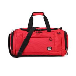 Reisetaschen für Männer, Fitnessstudio, Schwarze Taschen, Sport, Damen, Fitness-Gadgets, Yoga-Tasche, Turnbeutel, Turnbeutel für Training, Reisen, Sport, Seesäcke (Farbe: Rot) von GARWAR