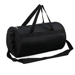 Sporttasche für Damen, Sporttasche für Herren, Fitnessstudio, Trainingsschuhe, Tasche für Herren, Fitness, Gepäckträger, Reisehandtaschen für Damen (Farbe: Schwarz) von GARWAR