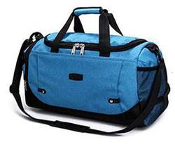 Sporttasche für Damen und Herren, multifunktionale Sporttaschen, Fitness, wasserdichte Sporttasche, große Kapazität, Herren-Reisetaschen für Herren, Umhängetasche (Farbe: Blau) von GARWAR
