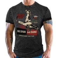 GASOLINE BANDIT® T-Shirt für Biker, Motorrad und Racing Fans: Big Spark von GASOLINE BANDIT