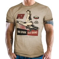 GASOLINE BANDIT® T-Shirt für Biker, Motorrad und Racing Fans: Big Spark von GASOLINE BANDIT