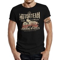 GASOLINE BANDIT® T-Shirt für Biker Racer Rocker Motorrad Fans: Motor Team von GASOLINE BANDIT