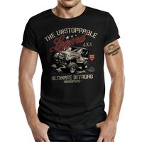 GASOLINE BANDIT® T-Shirt für Offroad 4x4 Fahrer: the unstoppable Legend von GASOLINE BANDIT