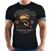 GASOLINE BANDIT® T-Shirt für Rockabilly Fans: Rock'n Roll Society von GASOLINE BANDIT