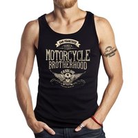 GASOLINE BANDIT® Tanktop Hot-Rod Biker Racer Muskel Shirt: Motorcycle Brotherhood von GASOLINE BANDIT