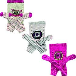 GAWILO Baby & Kinder Vollplüsch Strumpfhose (3er-Pack) (86-92, farbig 2) von GAWILO