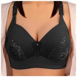 GBEN Damen Sport BH Bustier Comfort BH BH ohne Bügel mit nahtlosen Cups Klassische Bequem Wohlfühl-BH Bügelloser Soft Bra Täglicher BH Bequem und weich BH in vielen Farben von GBEN