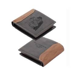 Maßgeschneiderte Herren-Geldbörsen – Premium-Brieftaschen aus personalisiertem Leder für stilvolle Herren | Langlebige und stilvolle Accessoires | Ideale Vatertags- und Geburtstagsgeschenke,Style 5 von GDDUOYUE