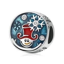 GDDX Herz/Blume/Kaffeetasse Charms Armband 925 Sterling Silber Geeignet für Pandora Armbänder Halsketten Weihnachtsgeschenke für Frauen Mädchen(Clown Charm) von GDDX