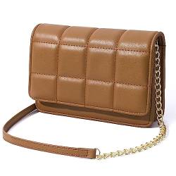 GEEADNB Kleine Crossbody-Tasche für Frauen Handy Brieftasche Geldbörse Clutch Handtaschen mit Kreditkartenschlitzen (Faw) von GEEADNB