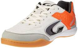 GEMS Herren Viper FX Indoor Sneaker, Bianco Arancio, 42 EU von GEMS