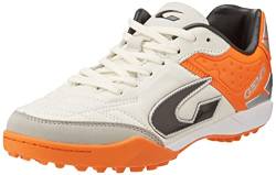 GEMS Herren Viper FX Turf Sneaker, White and orange, 43 EU von GEMS