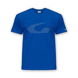 GEMS JN01-0002 Underground T-Shirt Unisex Hellblau M von GEMS