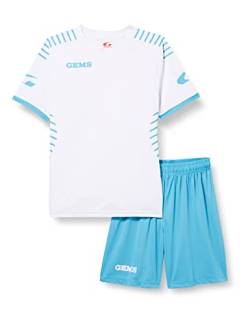 GEMS Unisex Kit Chelsea Tracksuit, Weiß/himmlisch, S von GEMS