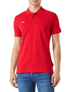 GEMS Unisex Polo Bridge T-Shirt, Rot, XXL von GEMS