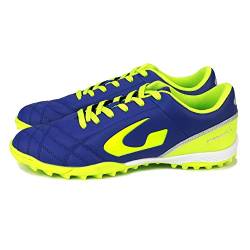 GEMS Unisex Scarpa TORNEO X Sneaker, BLAU/FLUOGELB/GRAU, 45 EU von GEMS