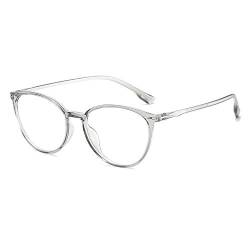 GEMSeven Vintage Tr90 Transparente Runde Optische Gläser Anti-strahlung Myopie Brille von GEMSeven