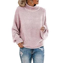 GENGX Kaschmir Pullover Damen Oversize,Kaschmir Pullover rot,Mohair Pullover weiß,schößchen Pullover,lila Damen Pullover,Pullover Damen dunkelgrün,schwarzer Oversize Pulli,Hoodie ohne ärmel Damen von GENGX