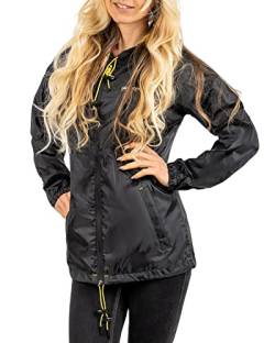 GEO NORWAY Damen Windbreaker Boat Lady Black XL von GEO NORWAY