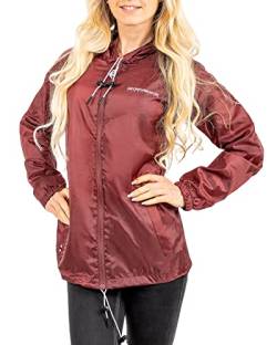 GEO NORWAY Damen Windbreaker Boat Lady Burgundy L von GEO NORWAY