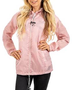 GEO NORWAY Damen Windbreaker Boat Lady Old Pink XXL von GEO NORWAY