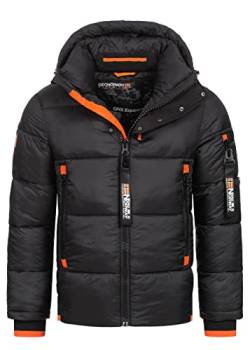 GEO NORWAY Herren Jacke Calix Winterjacke Parka Kapuze WU4770 XXL black von GEO NORWAY