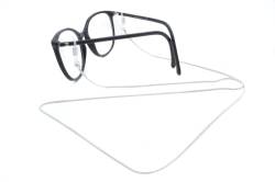 GERNEO - DAS ORIGINAL - Premium Brillenkette & Brillenband in diversen Farben - aus 18 Karat Gold oder 925er Silber - feingliedrig (silber) - Unisex für Lesebrille & Sonnenbrille von GERNEO