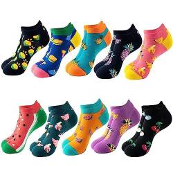 GEYIWSSXY Bunte Socken Herren Damen 39-42 Lustige Sneaker Kurze Socken für Männer Lässig Baumwolle Socken von GEYIWSSXY