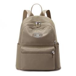 GFM® Wasserdichter Damen-Rucksack aus Nylon, für Urlaub, Reisen, Freizeit, Sommer, Strand (NBKP-A), S5-Beige, 36 von GFM