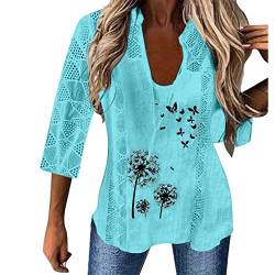 Cross top Tshirt Damen XXL t Shirt Damen schwarz Tshirts Women tachtenbluse Oversize Bluse Damen Oberteile Damen Sommer sexy Damen Tshirt blau Oberteil top luftig von GFPGNDFHG