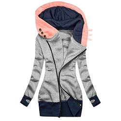 Dünnes Jäckchen Damen Lightweight Regenjacke Damen Langarmshirt Damen Damen Regenponcho Stoffjacken Damen Strickjacke Damen Lang Sommer Softshell Mantel Damen Floriday Damenbekleidung Kleider von GFPGNDFHG