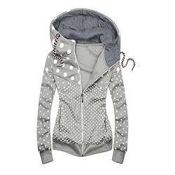 GFPGNDFHG Hoodie Damen Warm Statement Pullover Damen Jlcncue Damen Parka übergangsjacke Langarmshirt Sport Damen Damen-Oberteile Hoodie Damen Weiß Green Hoodie von GFPGNDFHG