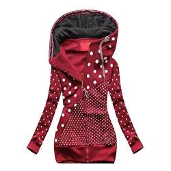 Kapuzepulli Damen Pullover Hoodie Damen y2k Zip Hoodie Trainingsjacke Damen Dresswel Riesen Hoodie Jumsuitkleid Damen Elegant Floryday Damenmode Bench Jacken Tunika Bluse Damen von GFPGNDFHG