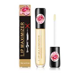 Lip Plumper, Plumping Lip Maximizer Serum, Lip Care Serum Clear Moisturizing Nourishing Lightening Lip Lines Cosmetics Lip Plumper 5 Ml von GFRGFH