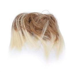 Unordentliches Brötchen-Haarteil, zerzauste Hochsteckfrisur, gewellte Wickel-Pferdeschwanz-Haarteile, für Frauen und Mädchen(Q17-22H613 #) von GFRGFH