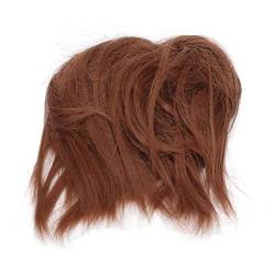 Unordentliches Brötchen-Haarteil, zerzauste Hochsteckfrisur, gewellte Wickel-Pferdeschwanz-Haarteile, für Frauen und Mädchen(Q17-30#) von GFRGFH