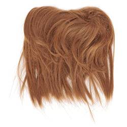 Unordentliches Brötchen-Haarteil-Frauen-modisches Hochsteckfrisur-Pferdeschwanz-synthetisches Haarteil, für Cosplay-Tanzparty(Q17-30T4 #) von GFRGFH