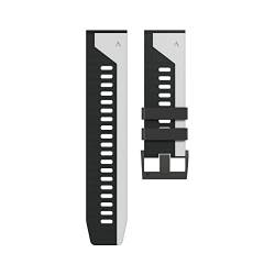 GHFHSG Ersatz-Armband für Garmin Fenix 6X 6 Pro 5X 5 Plus 7 7X 3 3HR Easyfit 22 26 mm Silikon Schnellverschluss-Armband, 26mm Fenix 6X 6XPro, Achat von GHFHSG