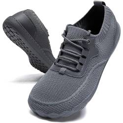 GHFKKB Breite Schuhe Herren Dunkelgrau 41 von GHFKKB