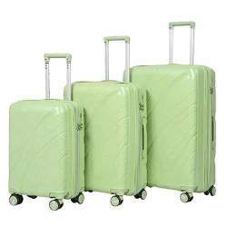 GIADO Koffer 3-teilige Koffer, großes Fassungsvermögen, Aufbewahrungsgepäck, Reise-Handgepäck, Verstellbarer Trolley-Koffer mit Universalrädern dauerhaft von GIADO