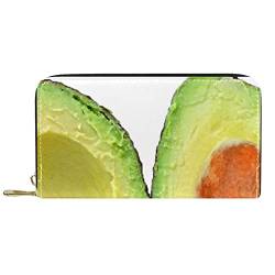 GIAPB Geldbörse für Herren,Damen Geldbörse,Herren Geldbörse,Clutch Geldbörse für Damen,Avocado Fruchtmuster von GIAPB