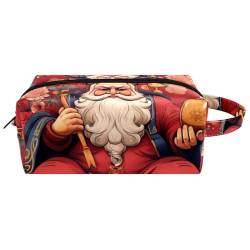 Kosmetik Reisetasche,Schminktaschen für Damen,Gott des Reichtums Illustration der östlichen Mythologie von GIAPB