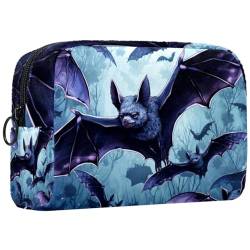 Reise Make up Tasche,kleine Make up Tasche,Tierische Fledermaus Kunstillustration von GIAPB