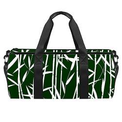 Sporttasche für Damen,Reisetasche,Übernachtungstasche,Trainingstasche,Pflanzen Sie grünen Hintergrund von GIAPB