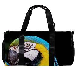 Turnbeutel für Damen,Reisetasche,Turnbeutel für Herren,Sporttasche,Tierischer Papageienvogel von GIAPB