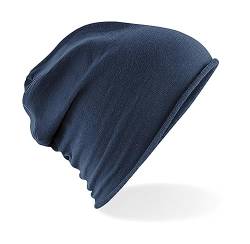 GIDUTEX Beanie Slouch leichte und weiche Mütze Unisex (Navy) von GIDUTEX