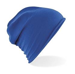 GIDUTEX Beanie Slouch leichte und weiche Mütze Unisex (Royal) von GIDUTEX