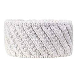 GIESSWEIN Headband Schneck - Merino Stirnband für Damen, gestricktes Woll-Stirnband aus Merinowolle, Warmes Kopfband mit Fleece-Futter von GIESSWEIN