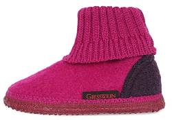 GIESSWEIN Kramsach Kids, Hüttenschuhe Unisex Kinder, Beere 375 , 33 EU von GIESSWEIN